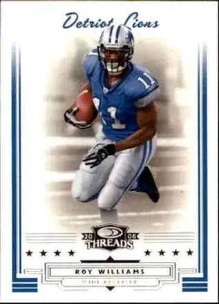 2006 Donruss Threads #9 Roy Williams