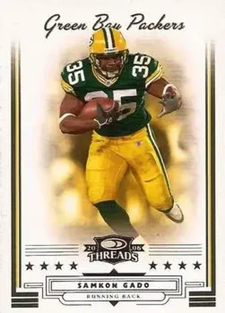 2006 Donruss Threads #12 Samkon Gado