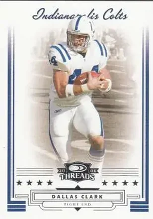2006 Donruss Threads #14 Dallas Clark
