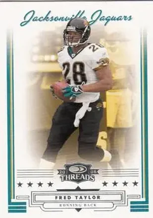 Fred Taylor · 2006 Donruss Threads #18