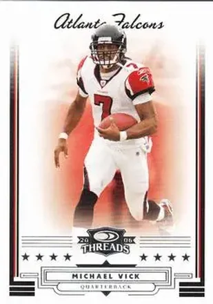 Michael Vick · 2006 Donruss Threads #23
