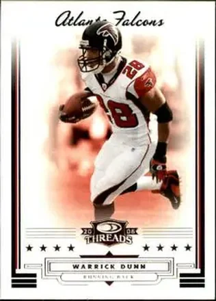 Warrick Dunn · 2006 Donruss Threads #24