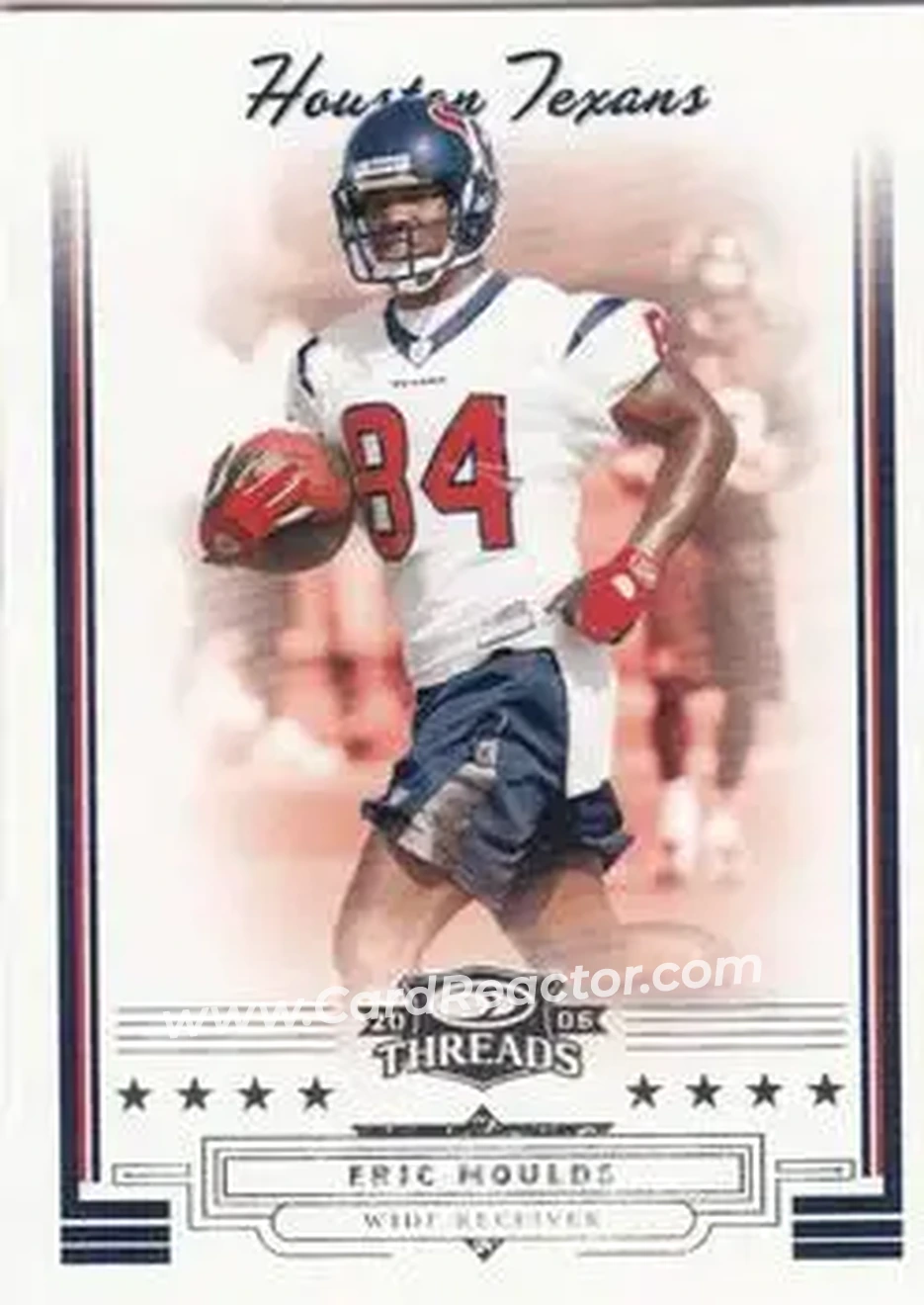 2006 Donruss Threads #27 - Eric Moulds - Houston Texans - Front