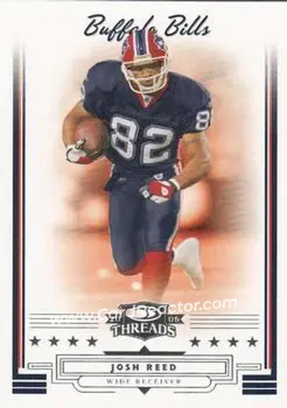2006 Donruss Threads #28 - Josh Reed - Buffalo Bills - Front
