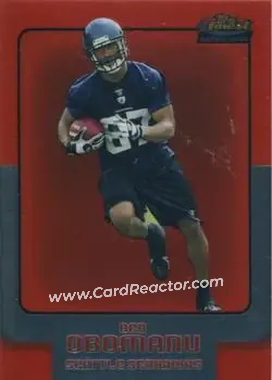 2006 Finest #22 - Ben Obomanu - Seattle Seahawks - Front