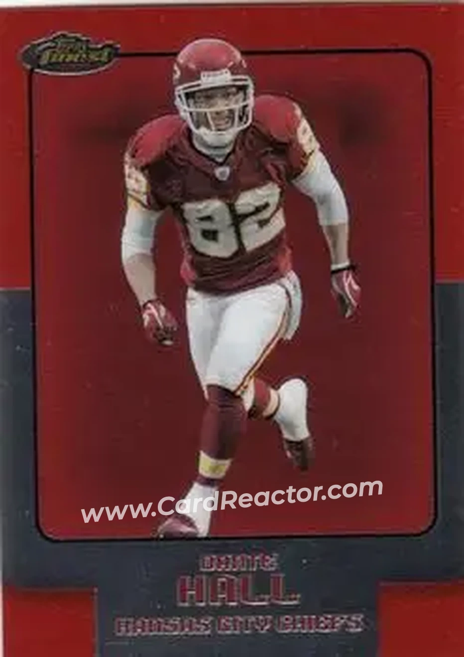 2006 Finest #7 - Dante Hall - Kansas City Chiefs - Front