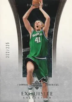 2004-05 Upper Deck Exquisite Collection #6 - Dirk Nowitzki - Dallas Mavericks