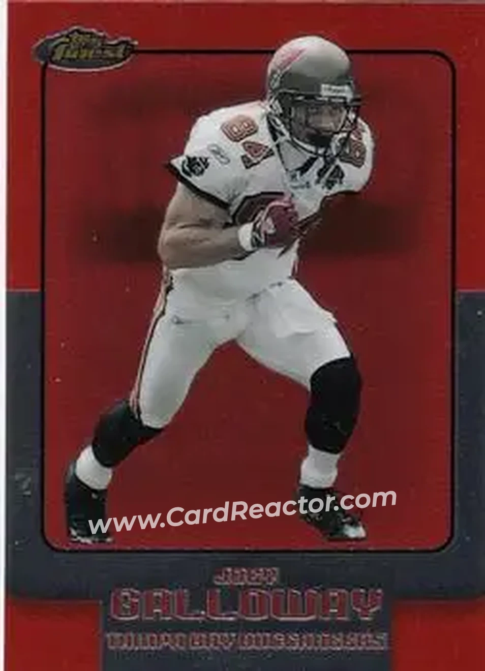 2006 Finest #20 - Joey Galloway - Tampa Bay Buccaneers - Front