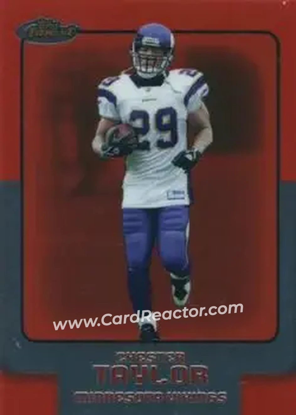 2006 Finest #23 - Chester Taylor - Minnesota Vikings - Front