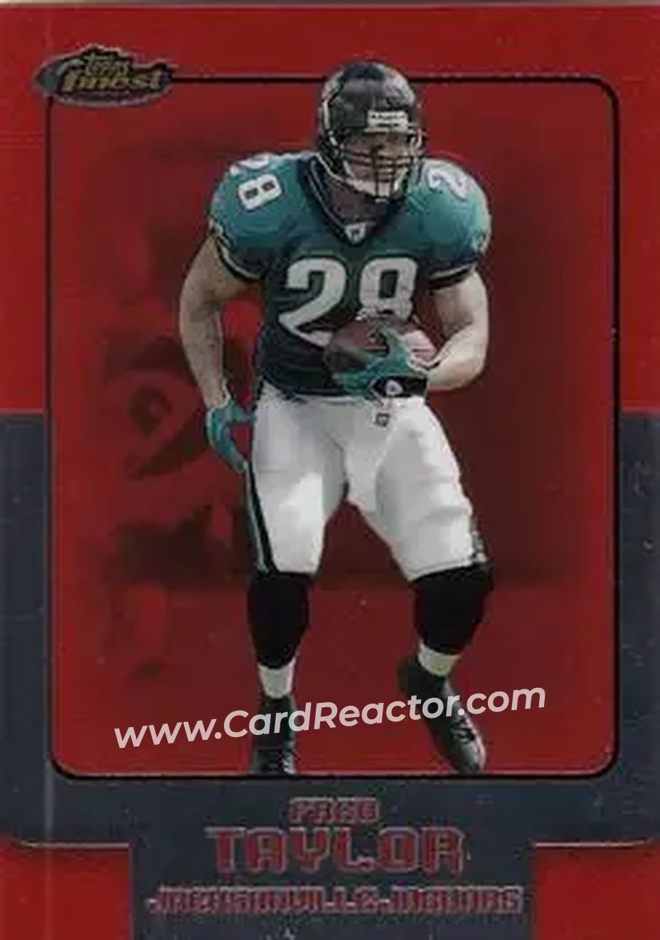 2006 Finest #29 - Fred Taylor - Jacksonville Jaguars - Front