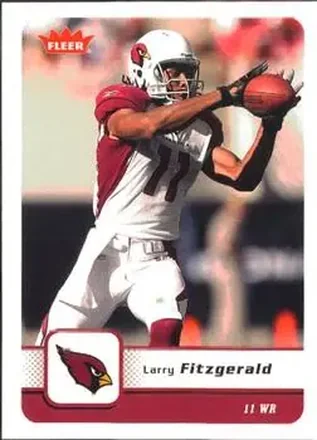2006 Fleer #2 - Larry Fitzgerald - Arizona Cardinals
