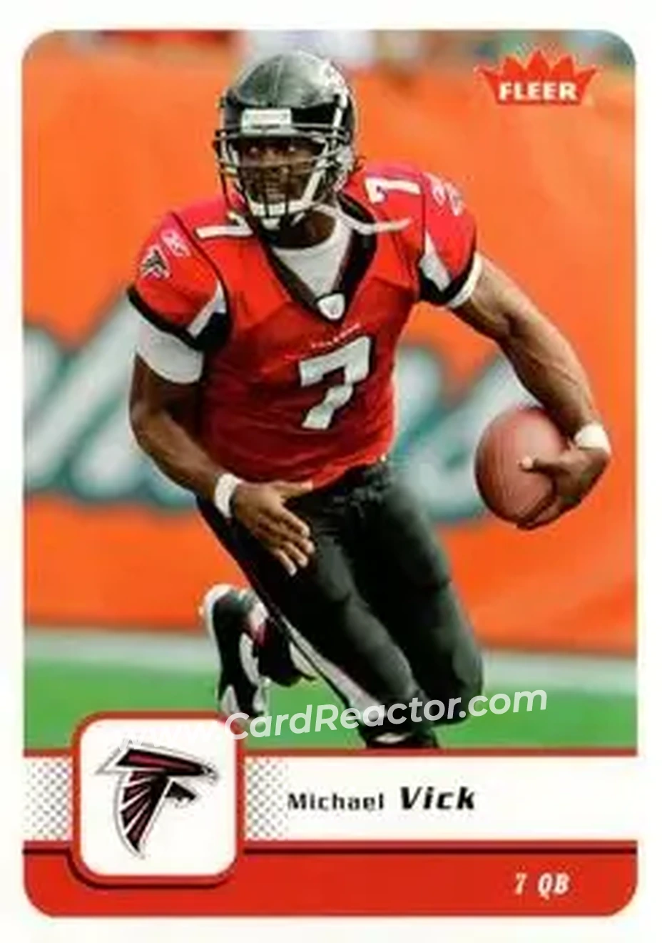 2006 Fleer #4 - Michael Vick - Atlanta Falcons - Front