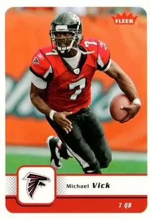 2006 Fleer #4 - Michael Vick - Atlanta Falcons
