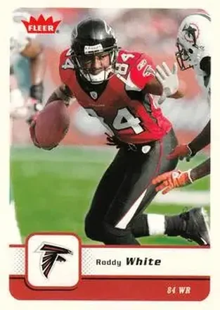 2006 Fleer #6 - Roddy White - Atlanta Falcons