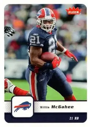 2006 Fleer #10 - Willis McGahee - Buffalo Bills