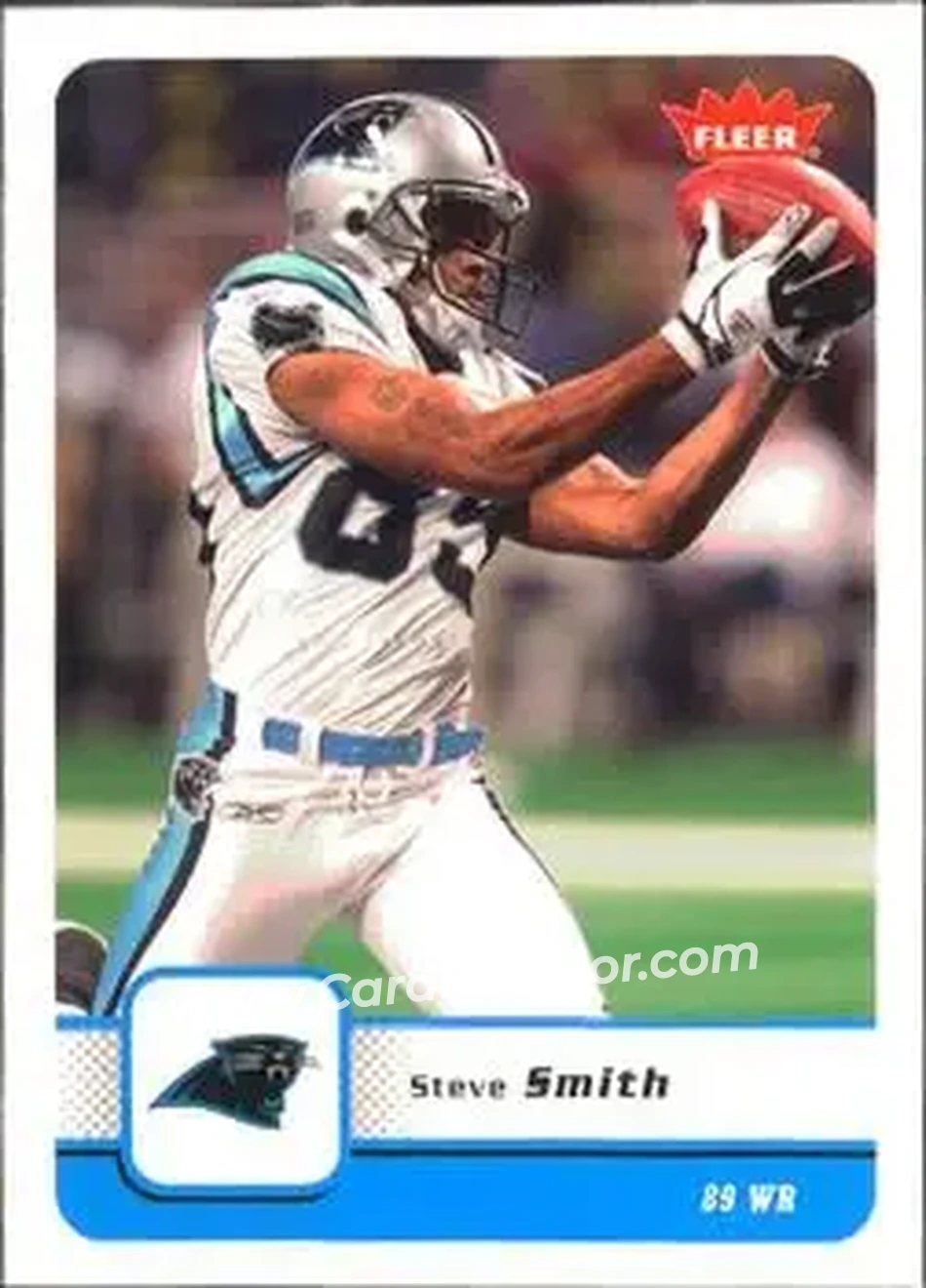 2006 Fleer #13 - Steve Smith Sr. - Carolina Panthers - Front