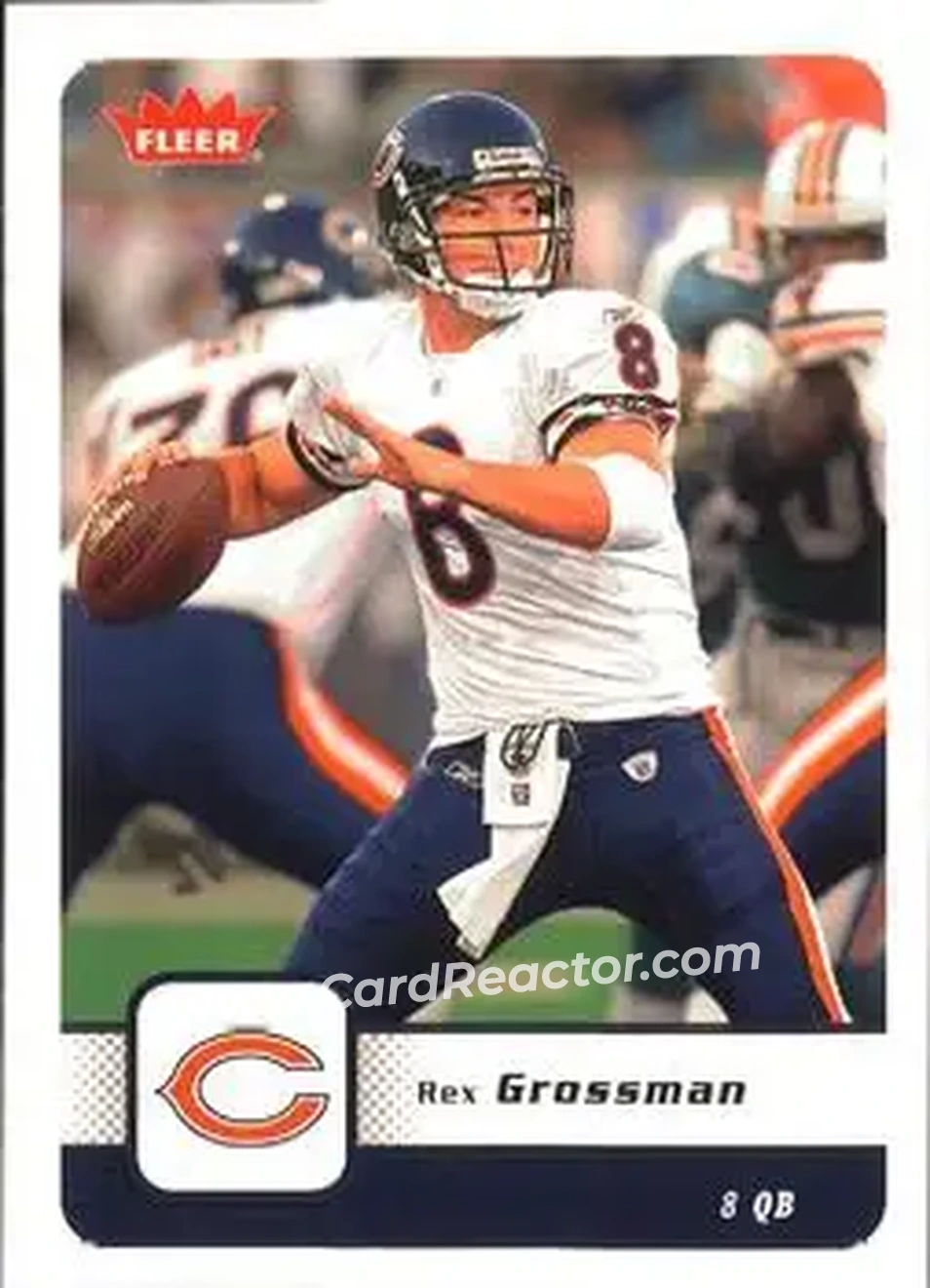 2006 Fleer #16 - Rex Grossman - Chicago Bears - Front