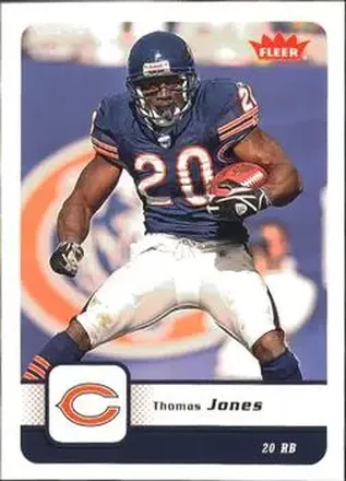 2006 Fleer #18 - Thomas Jones - Chicago Bears