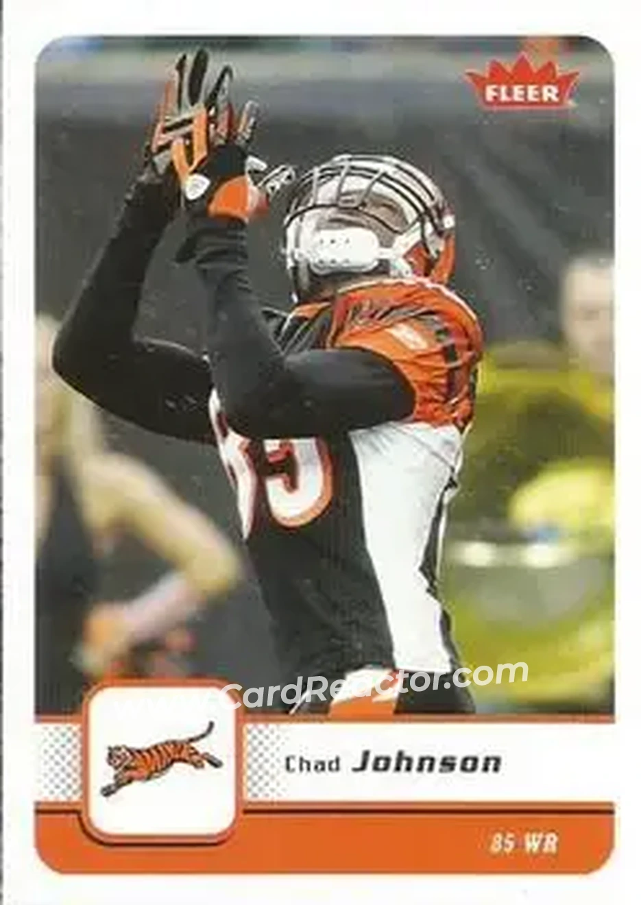 2006 Fleer #20 - Chad Ochocinco - Cincinnati Bengals - Front