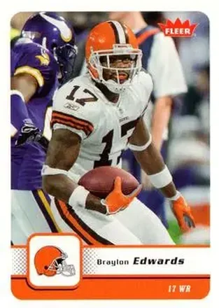 2006 Fleer #23 - Braylon Edwards - Cleveland Browns