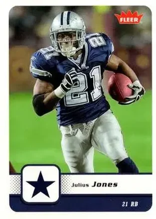 2006 Fleer #25 - Julius Jones - Dallas Cowboys