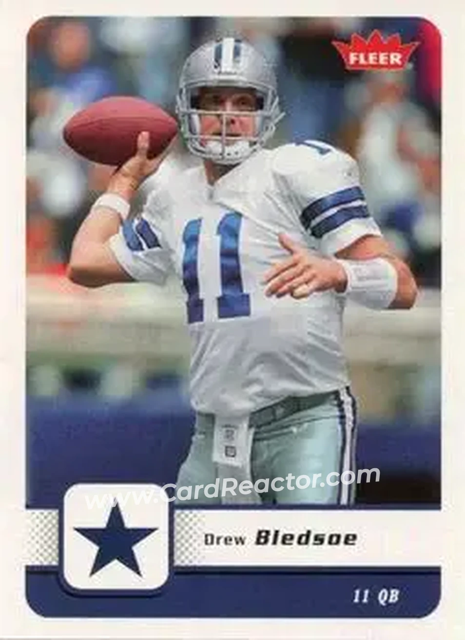 2006 Fleer #26 - Drew Bledsoe - Dallas Cowboys - Front