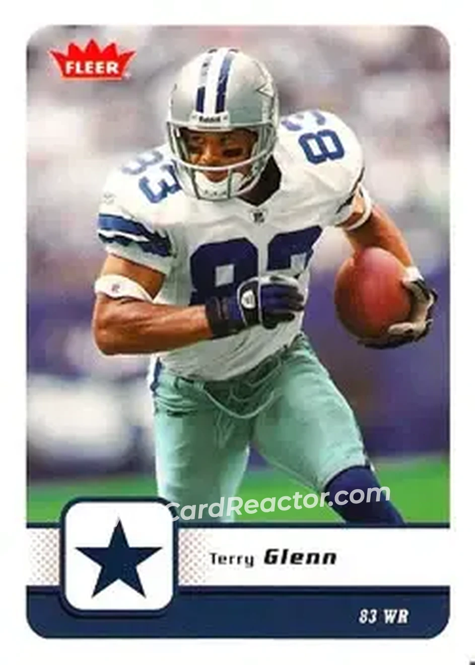 2006 Fleer #27 - Terry Glenn - Dallas Cowboys - Front