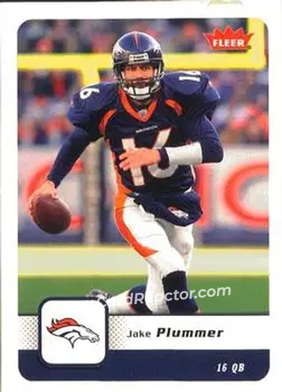 2006 Fleer #28 - Jake Plummer - Denver Broncos - Front