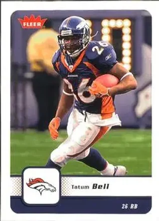 2006 Fleer #29 - Tatum Bell - Denver Broncos