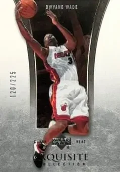 2004-05 Upper Deck Exquisite Collection #19 - Dwyane Wade - Miami Heat