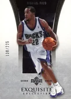 2004-05 Upper Deck Exquisite Collection #21 - Michael Redd - Milwaukee Bucks