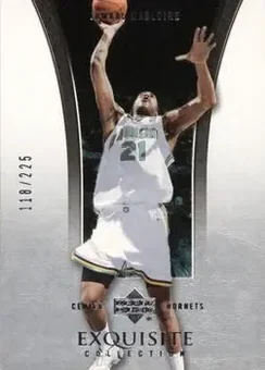 2004-05 Upper Deck Exquisite Collection #26 - Jamaal Magloire - New Orleans Hornets