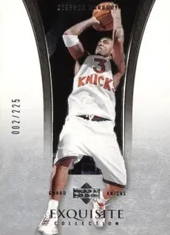 2004-05 Upper Deck Exquisite Collection #27 - Stephon Marbury - New York Knicks