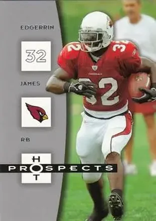 2006 Fleer Hot Prospects #1 - Edgerrin James - Arizona Cardinals