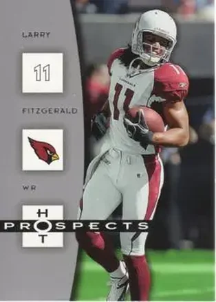 2006 Fleer Hot Prospects #2 - Larry Fitzgerald - Arizona Cardinals