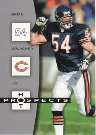 2006 Fleer Hot Prospects #18 - Brian Urlacher - Chicago Bears
