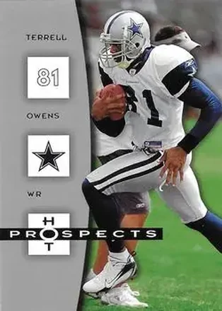 2006 Fleer Hot Prospects #27 - Terrell Owens - Dallas Cowboys