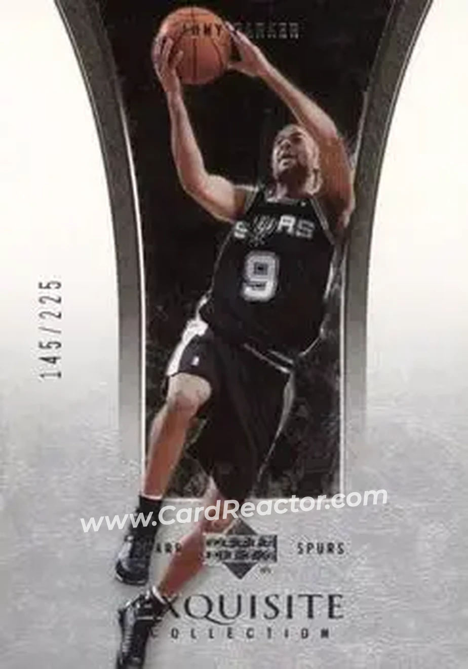 2004-05 Upper Deck Exquisite Collection #36 - Tony Parker - San Antonio Spurs