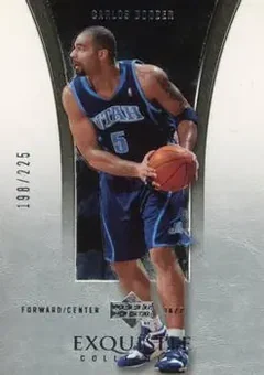2004-05 Upper Deck Exquisite Collection #40 - Carlos Boozer - Utah Jazz