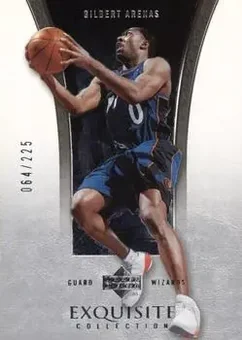 2004-05 Upper Deck Exquisite Collection #41 - Gilbert Arenas - Washington Wizards