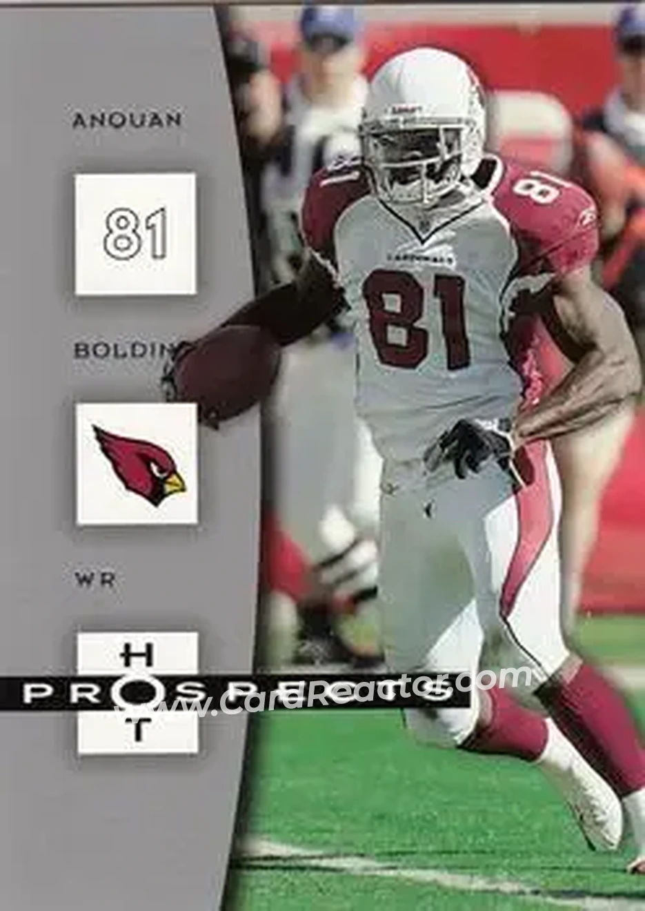 2006 Fleer Hot Prospects #3 - Anquan Boldin - Arizona Cardinals - Front