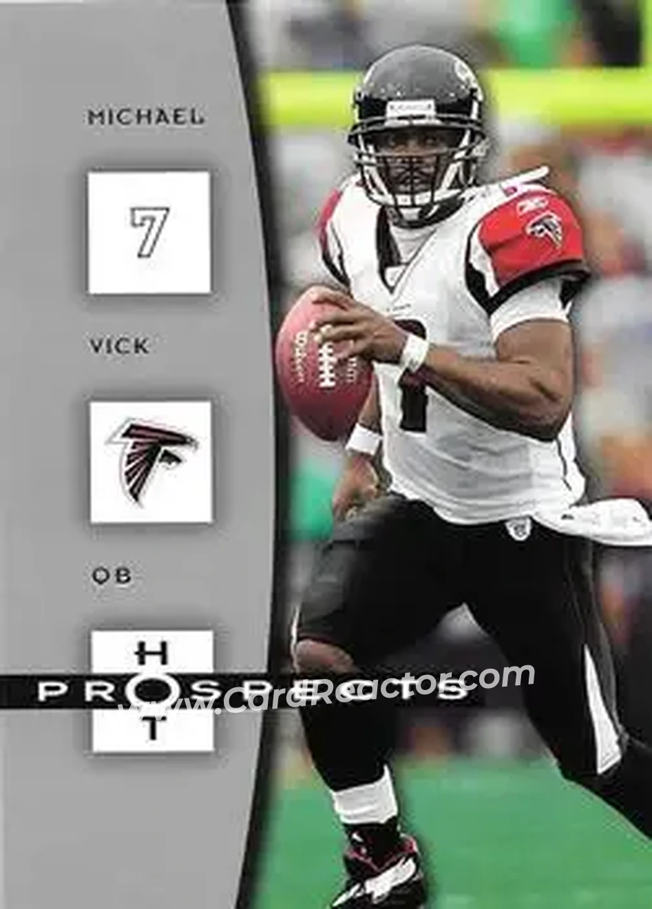 2006 Fleer Hot Prospects #4 - Michael Vick - Atlanta Falcons - Front