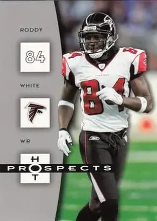 2006 Fleer Hot Prospects #6 - Roddy White - Atlanta Falcons