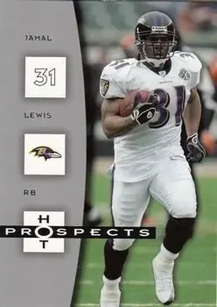 2006 Fleer Hot Prospects #7 - Jamal Lewis - Baltimore Ravens