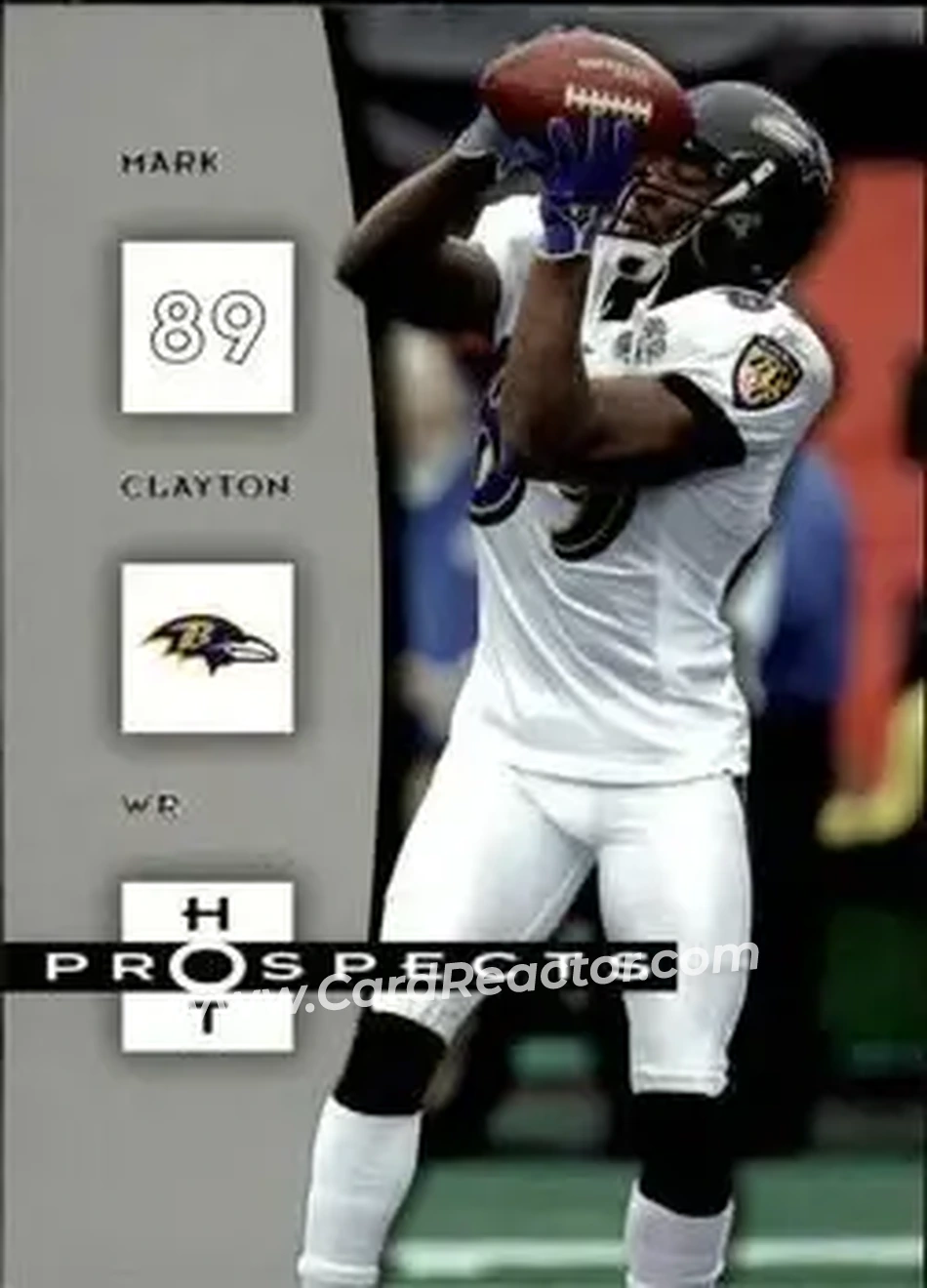 2006 Fleer Hot Prospects #9 - Mark Clayton - Baltimore Ravens - Front
