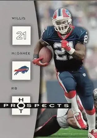 2006 Fleer Hot Prospects #10 - Willis McGahee - Buffalo Bills