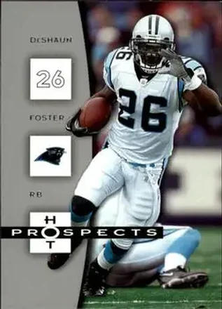 2006 Fleer Hot Prospects #15 - DeShaun Foster - Carolina Panthers