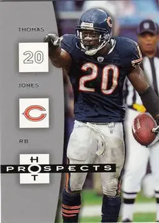 2006 Fleer Hot Prospects #17 - Thomas Jones - Chicago Bears