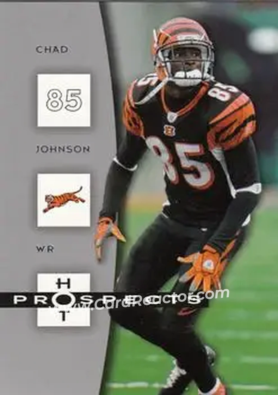 2006 Fleer Hot Prospects #20 - Chad Ochocinco - Cincinnati Bengals - Front