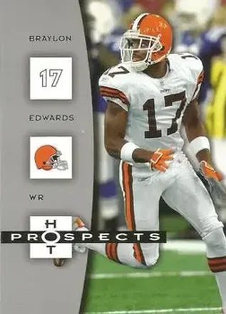 2006 Fleer Hot Prospects #23 - Braylon Edwards - Cleveland Browns